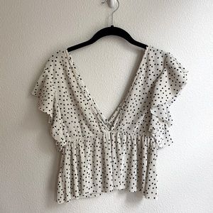 White Pull & Bear Top